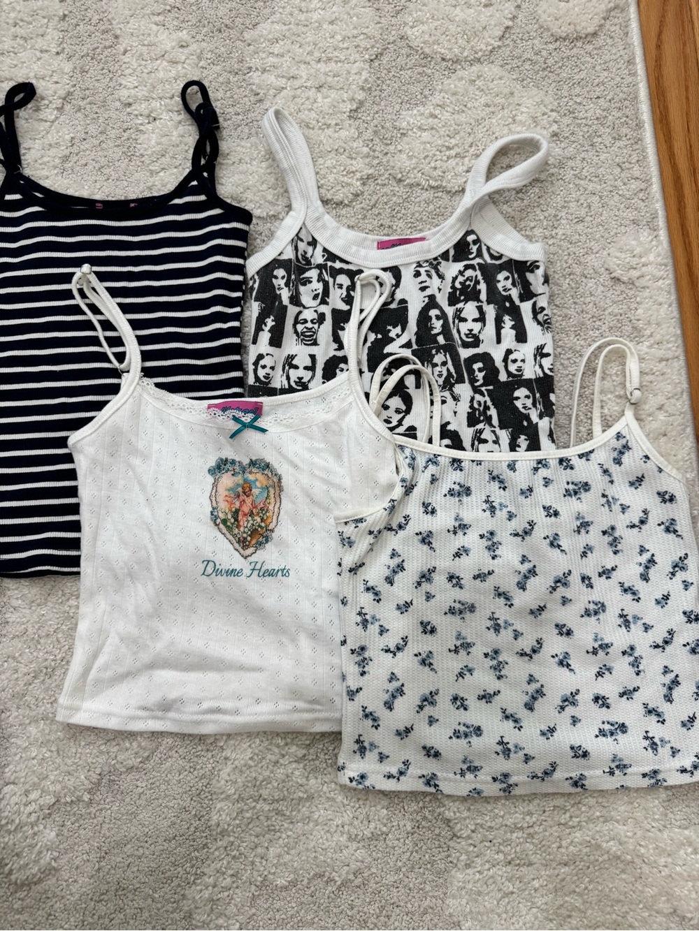 Edikted set of 4 Cami Tanks
